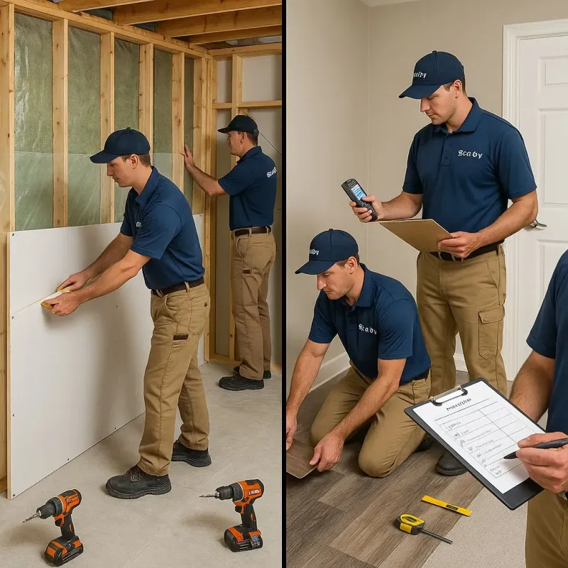 Repairs and Reconstruction process in Campbellsville, KY
