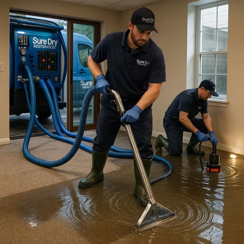 Water Extraction and Removal process in Campbellsville, KY